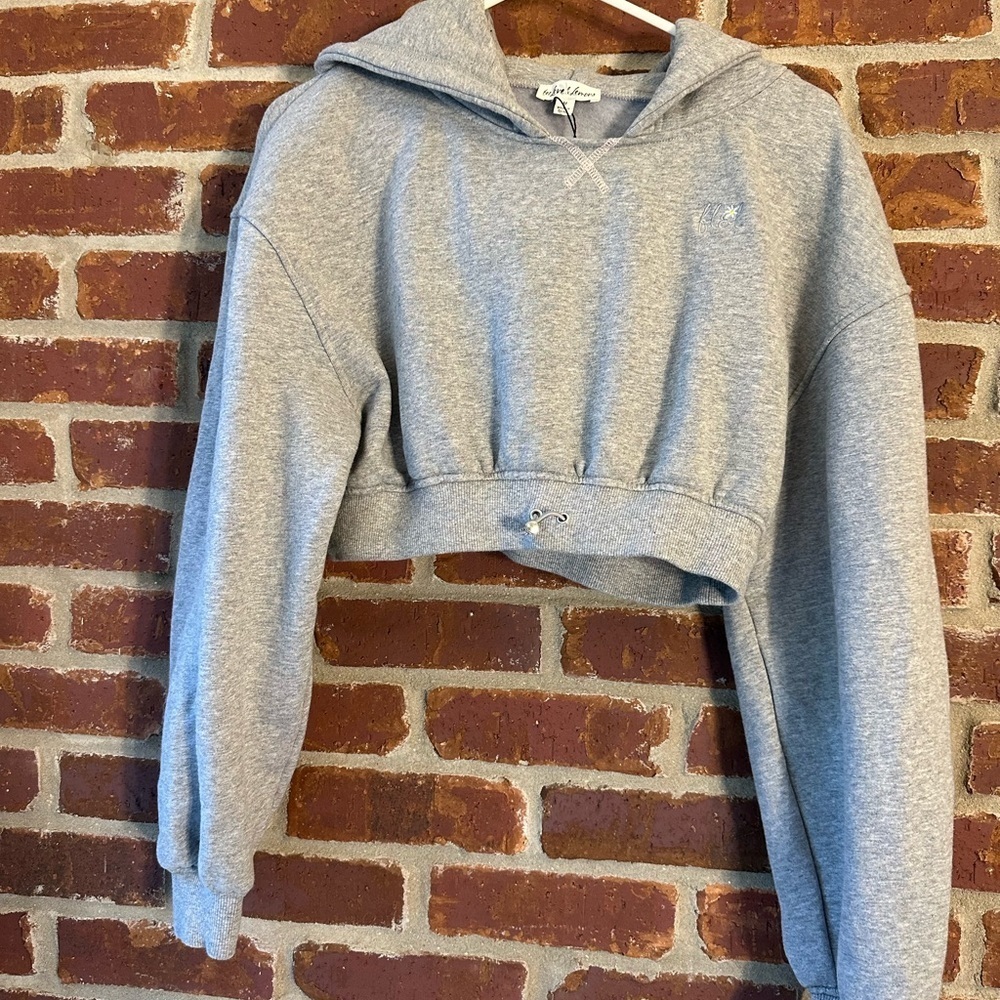 For Love & Lemons cropped hoodie Medium